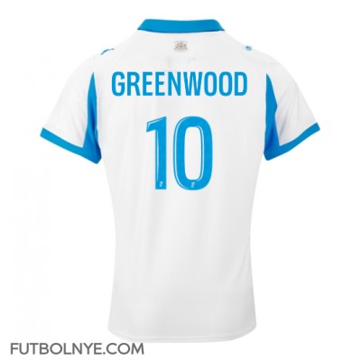 Camiseta Olympique de Marseille Mason Greenwood #10 Primera Equipación 2025-26 manga corta Camiseta Olympique de Marseille Mason Greenwood #10 Primera Equipación 2025-26 manga corta